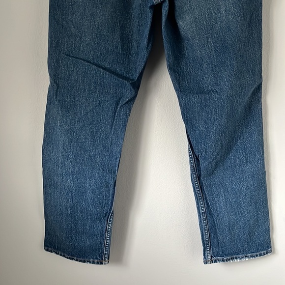 GAP High Rise Cheeky Straight Distressed Jeans - Picture 7 of 10